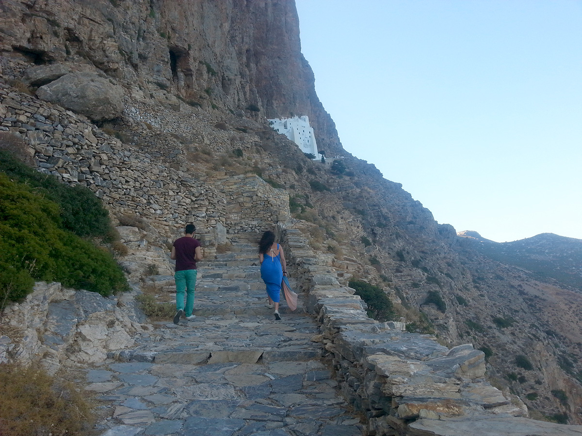 amorgos-cyclades-island-endless-blue-greece-summer-vacation-Monastery-stairs