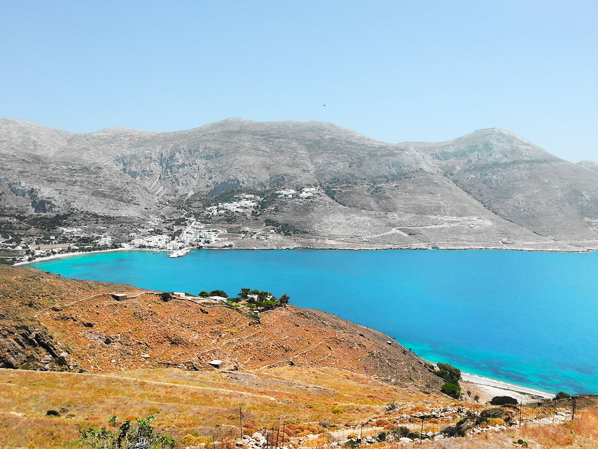 amorgos-cyclades-island-endless-blue-greece-summer-vacation-Panigiri-sea-view-End of Festival Fest